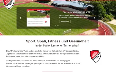 Die neue Website der KT