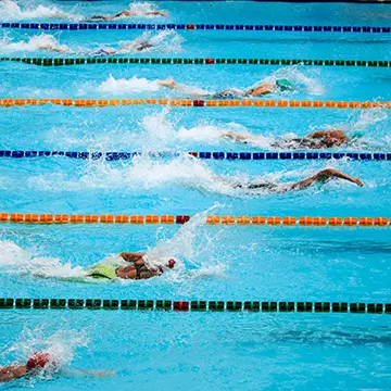 Foto Schwimmwettkampf